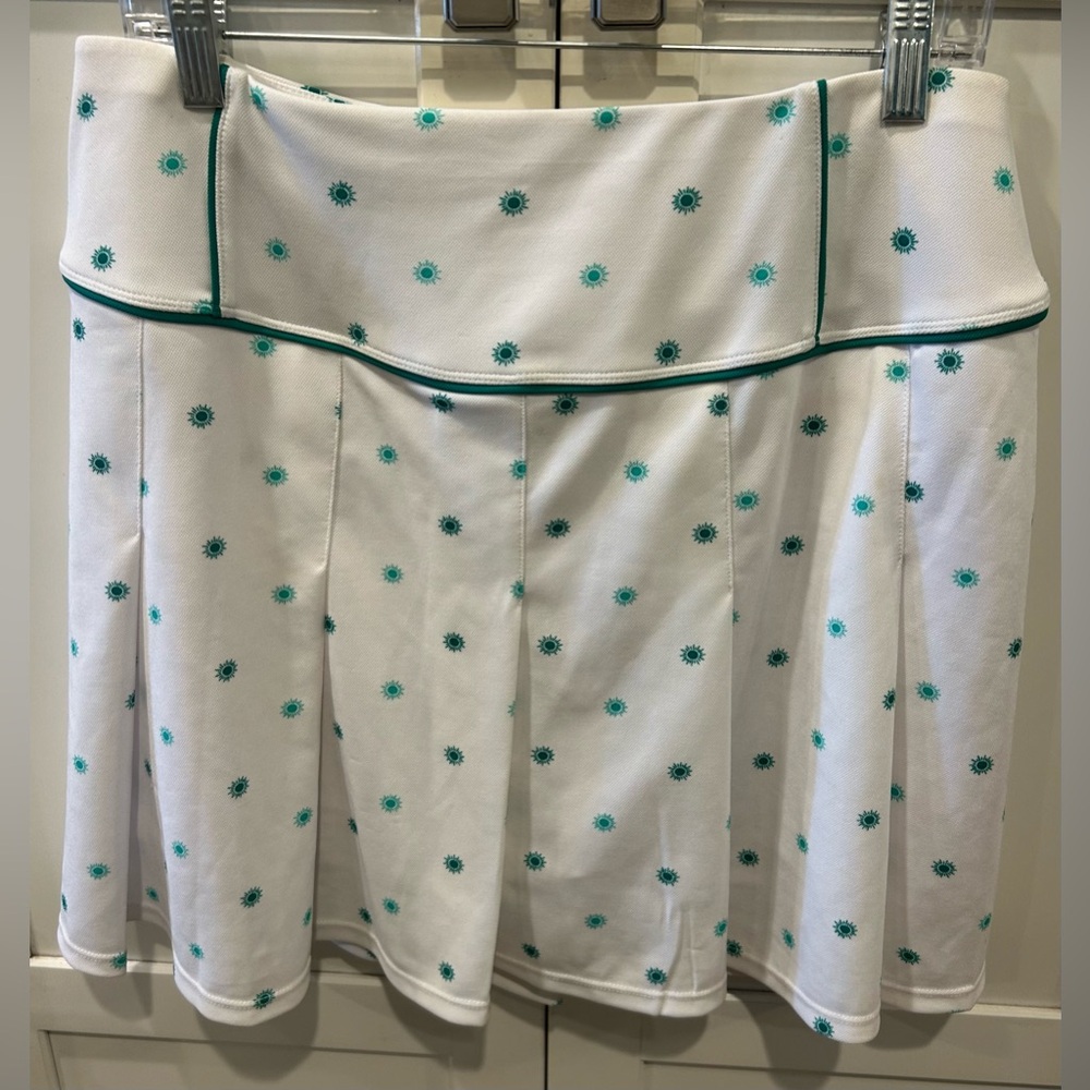 Nanette Lepore play skort green sunburst golf tennis
